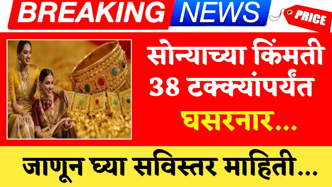 gold rate decrease in future 38 percent